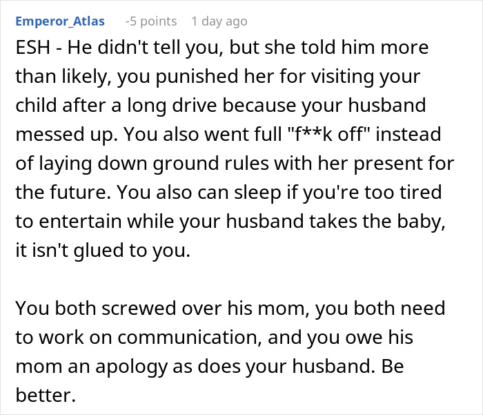 “I Don’t Care”: Woman Kicks Out Mother-In-Law Who Showed Up Uninvited While She Was Sleeping