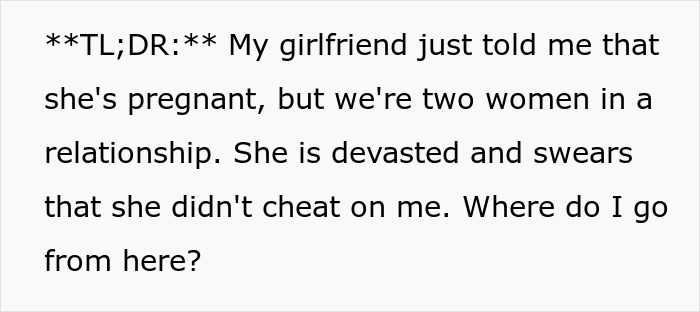 Shocked Woman Wonders About “Lesbian Immaculate Conception” After GF Of 4 Years Says She’s Pregnant