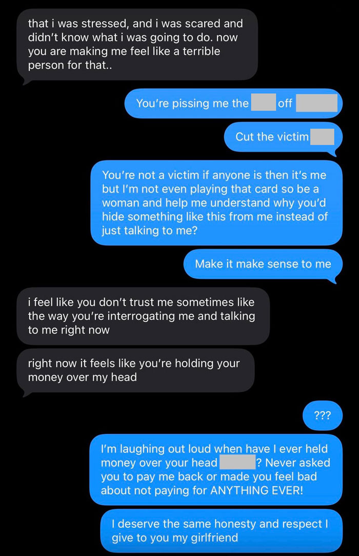 Thief GF Plays The Victim As BF Confronts Her For Using His Credit Card, He’s Just Disgusted By It