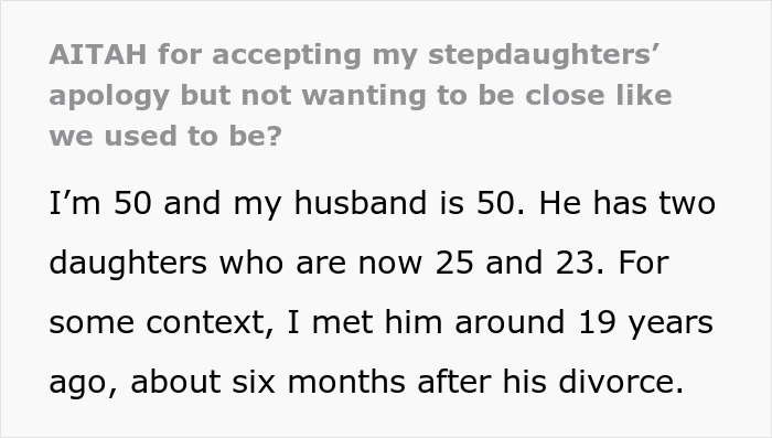 Stepmom Endures Years Of Cold Shoulders And Side-Eyes, Says No As Adult Stepkids Want To Bond