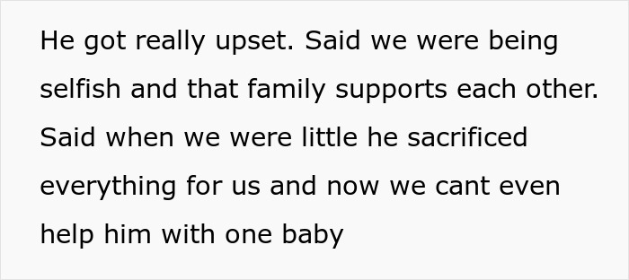 50YO Dad Drops Surprise Baby News, Shocked As His Kids Refuse To Help Raise It As They “Owe” Him