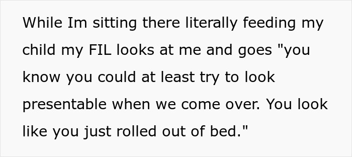 Nasty Man Comments On Postpartum DIL’s Appearance While She Feeds Her Baby, Gets Kicked Out Fast