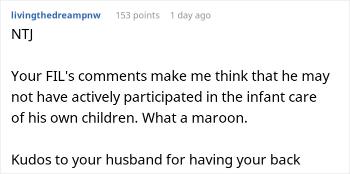 Nasty Man Comments On Postpartum DIL’s Appearance While She Feeds Her Baby, Gets Kicked Out Fast