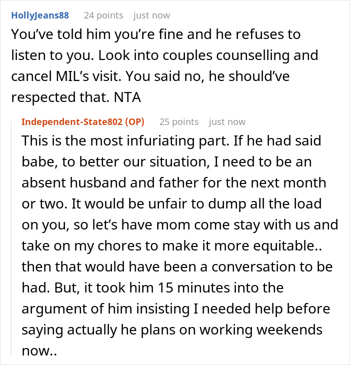 Lazy Hubby Invites Mom To Help Instead Of Pitching In, Wife Goes On Strike And Dumps Chores On Him