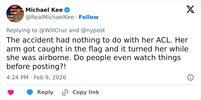 Terrifying Details Behind Lindsey Vonn’s ICU Stay After Winter Olympics Crash