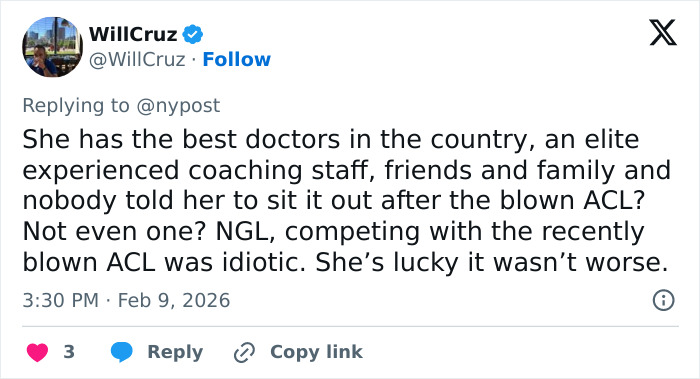 Terrifying Details Behind Lindsey Vonn’s ICU Stay After Winter Olympics Crash