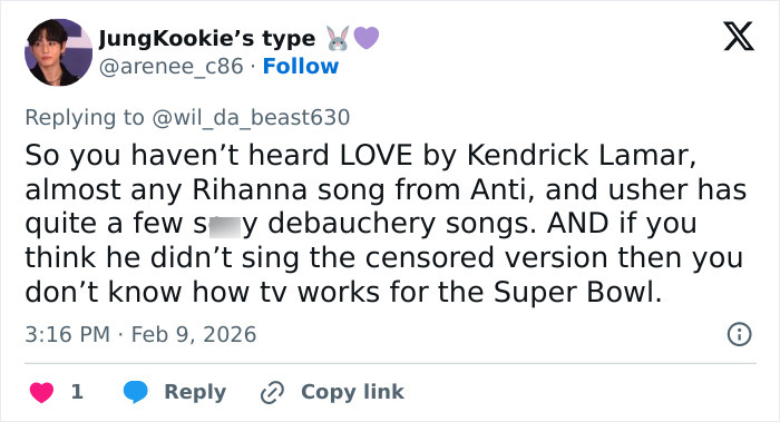 Heated Debate After Super Bowl Fans Translate Bad Bunny’s Explicit Lyrics Heated Debate After Super Bowl Fans Translate Bad Bunny’s Explicit Lyrics