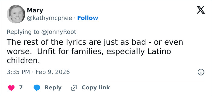 Heated Debate After Super Bowl Fans Translate Bad Bunny’s Explicit Lyrics Heated Debate After Super Bowl Fans Translate Bad Bunny’s Explicit Lyrics