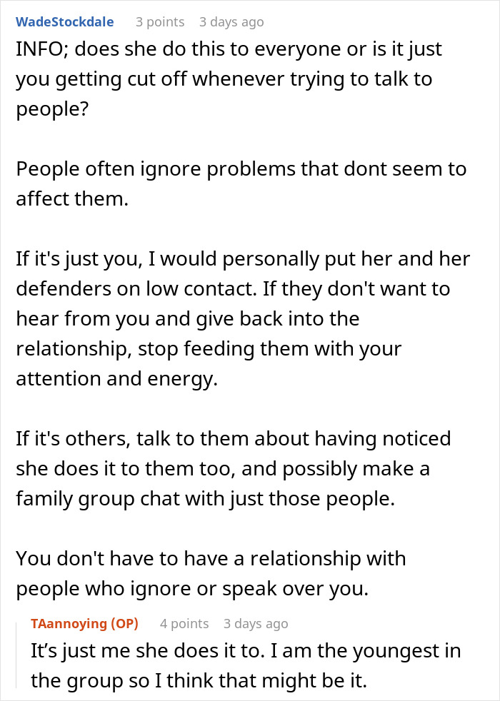 Mom Doesn’t Let Sister Have One Conversation To Herself, Keeps Bringing Up Her Kids