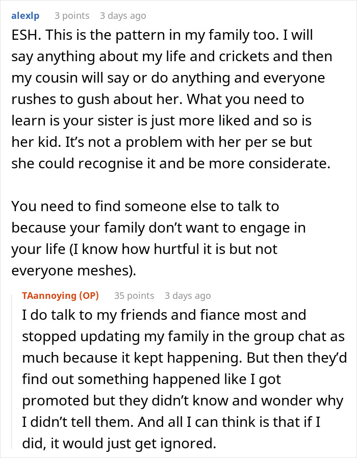 Mom Doesn’t Let Sister Have One Conversation To Herself, Keeps Bringing Up Her Kids