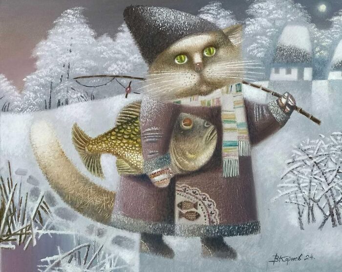 80 Cat-Themed Artworks Throughout History, As Shared By This Community