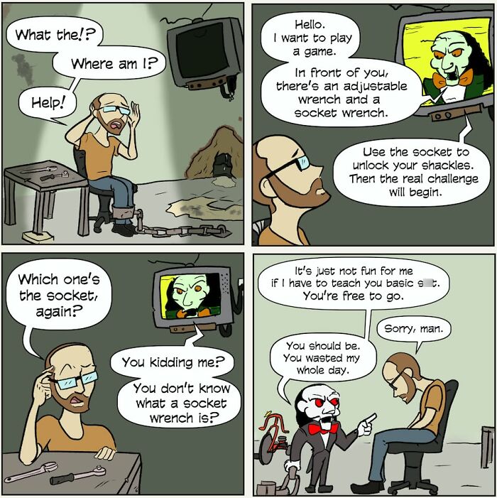 28 Darkly Funny Comics By &lsquo;Just Jon&rsquo; About Life&rsquo;s Most Awkward Moments (New Pics)