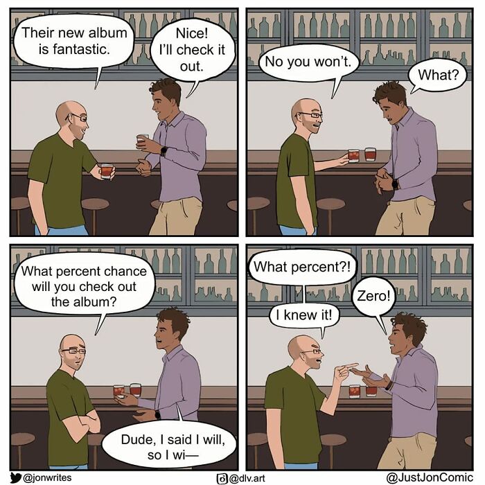 28 Darkly Funny Comics By &lsquo;Just Jon&rsquo; About Life&rsquo;s Most Awkward Moments (New Pics)