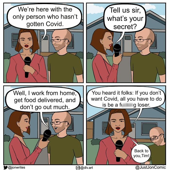 28 Darkly Funny Comics By &lsquo;Just Jon&rsquo; About Life&rsquo;s Most Awkward Moments (New Pics)