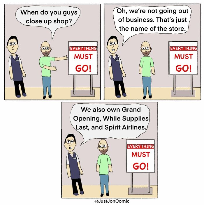 28 Darkly Funny Comics By &lsquo;Just Jon&rsquo; About Life&rsquo;s Most Awkward Moments (New Pics)