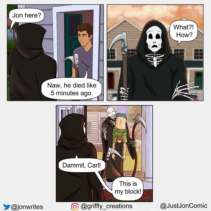 28 Darkly Funny Comics By &lsquo;Just Jon&rsquo; About Life&rsquo;s Most Awkward Moments (New Pics)