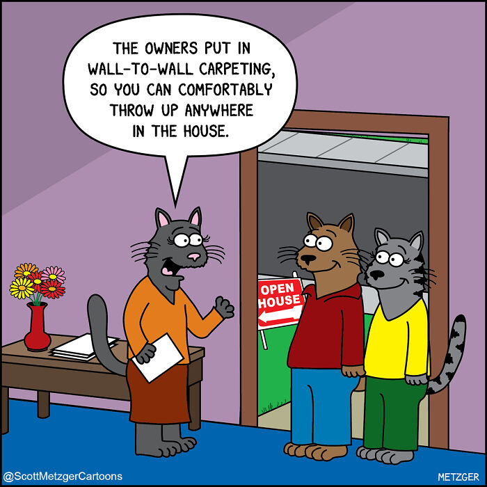 These Comics Perfectly Sum Up What It’s Like Sharing A Home With Cats And Dogs (96 New Comics)