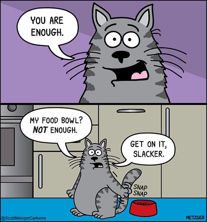 These Comics Perfectly Sum Up What It’s Like Sharing A Home With Cats And Dogs (96 New Comics)