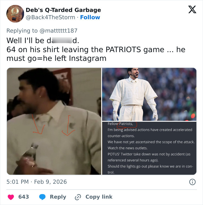 Video Seems To Show Fearful Bad Bunny As He Exits Super Bowl Before Erasing Social Media Video Seems To Show Fearful Bad Bunny As He Exits Super Bowl Before Erasing Social Media