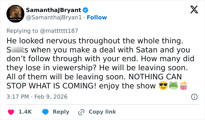 Video Seems To Show Fearful Bad Bunny As He Exits Super Bowl Before Erasing Social Media Video Seems To Show Fearful Bad Bunny As He Exits Super Bowl Before Erasing Social Media