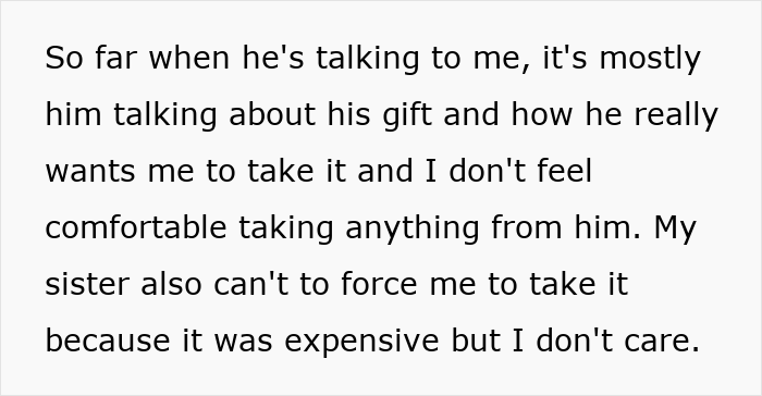 Creepy 21YO Confesses Feelings To GF’s 17YO Sis, Gaslights And Manipulates When She Tells Her Sis Creepy 21YO Confesses Feelings To GF’s 17YO Sis, Gaslights And Manipulates When She Tells Her Sis