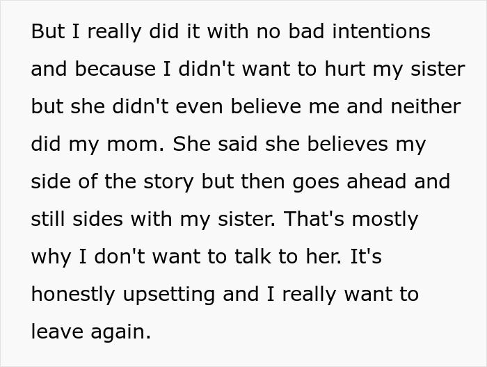 Creepy 21YO Confesses Feelings To GF’s 17YO Sis, Gaslights And Manipulates When She Tells Her Sis Creepy 21YO Confesses Feelings To GF’s 17YO Sis, Gaslights And Manipulates When She Tells Her Sis