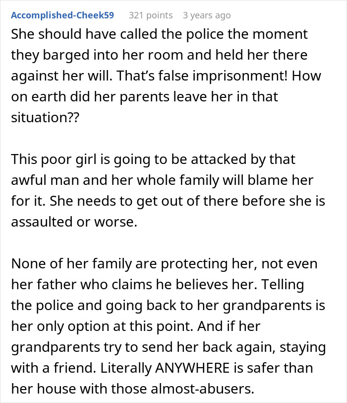 Creepy 21YO Confesses Feelings To GF’s 17YO Sis, Gaslights And Manipulates When She Tells Her Sis Creepy 21YO Confesses Feelings To GF’s 17YO Sis, Gaslights And Manipulates When She Tells Her Sis