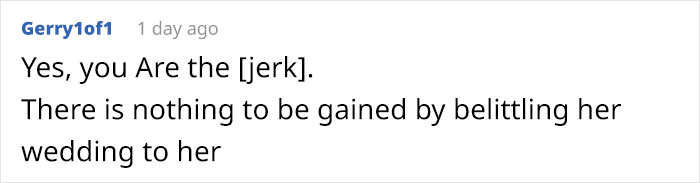 Woman Upset To Find Out What People Really Thought Of Her 20k Wedding A Year Later