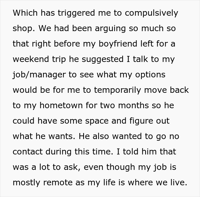 Boyfriend Gives Girlfriend Up To A Year To Fix Finances On Her Own Or He Won’t Marry Her