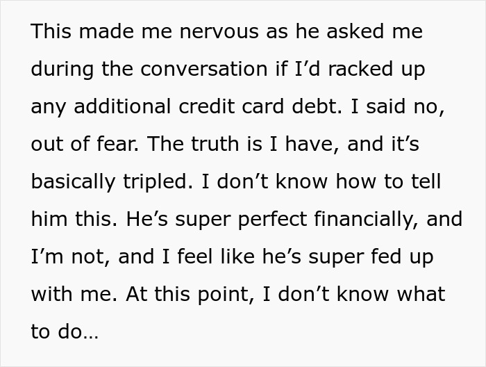 Boyfriend Gives Girlfriend Up To A Year To Fix Finances On Her Own Or He Won’t Marry Her
