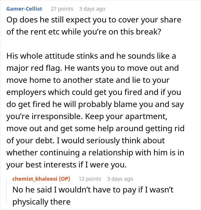 Boyfriend Gives Girlfriend Up To A Year To Fix Finances On Her Own Or He Won’t Marry Her