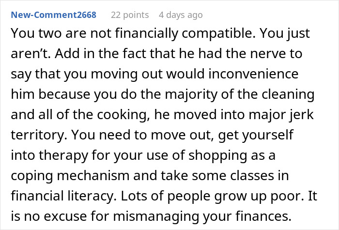 Boyfriend Gives Girlfriend Up To A Year To Fix Finances On Her Own Or He Won’t Marry Her