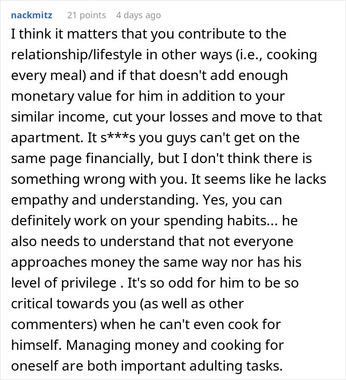 Boyfriend Gives Girlfriend Up To A Year To Fix Finances On Her Own Or He Won’t Marry Her