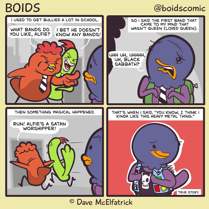 37 Dark And Ironic Comics By Dave McElfatrick That Look Cute Until You Read Them