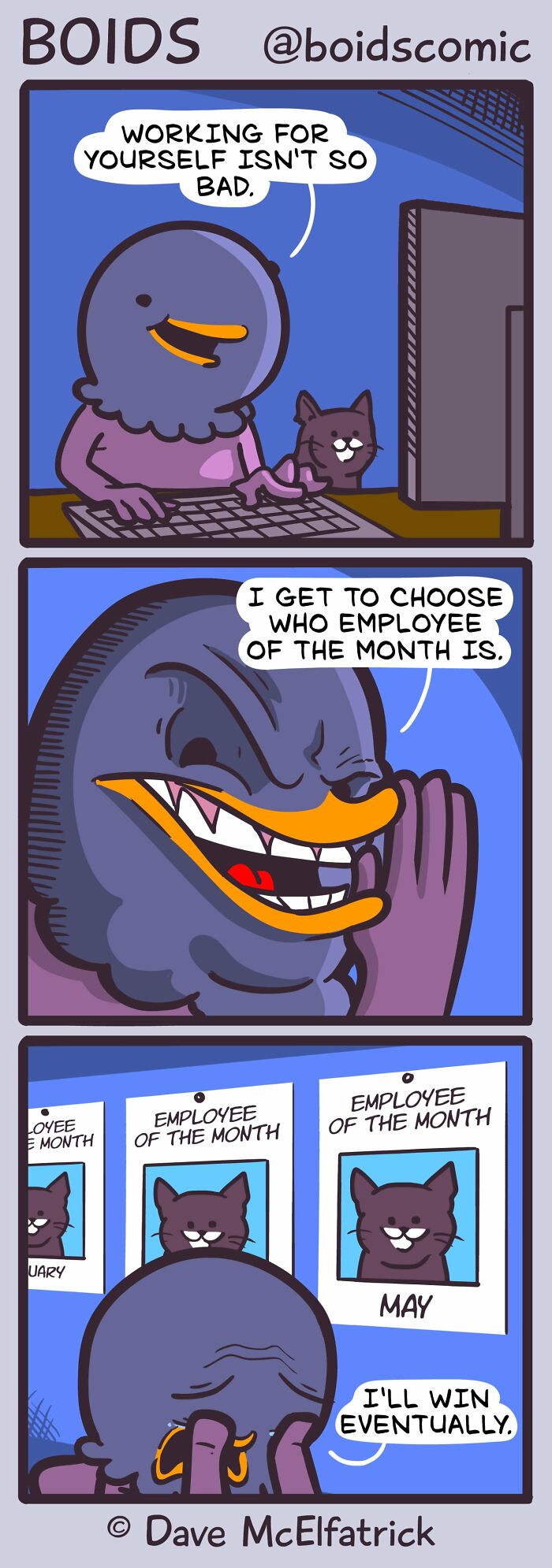 37 Dark And Ironic Comics By Dave McElfatrick That Look Cute Until You Read Them