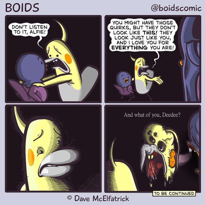 37 Dark And Ironic Comics By Dave McElfatrick That Look Cute Until You Read Them