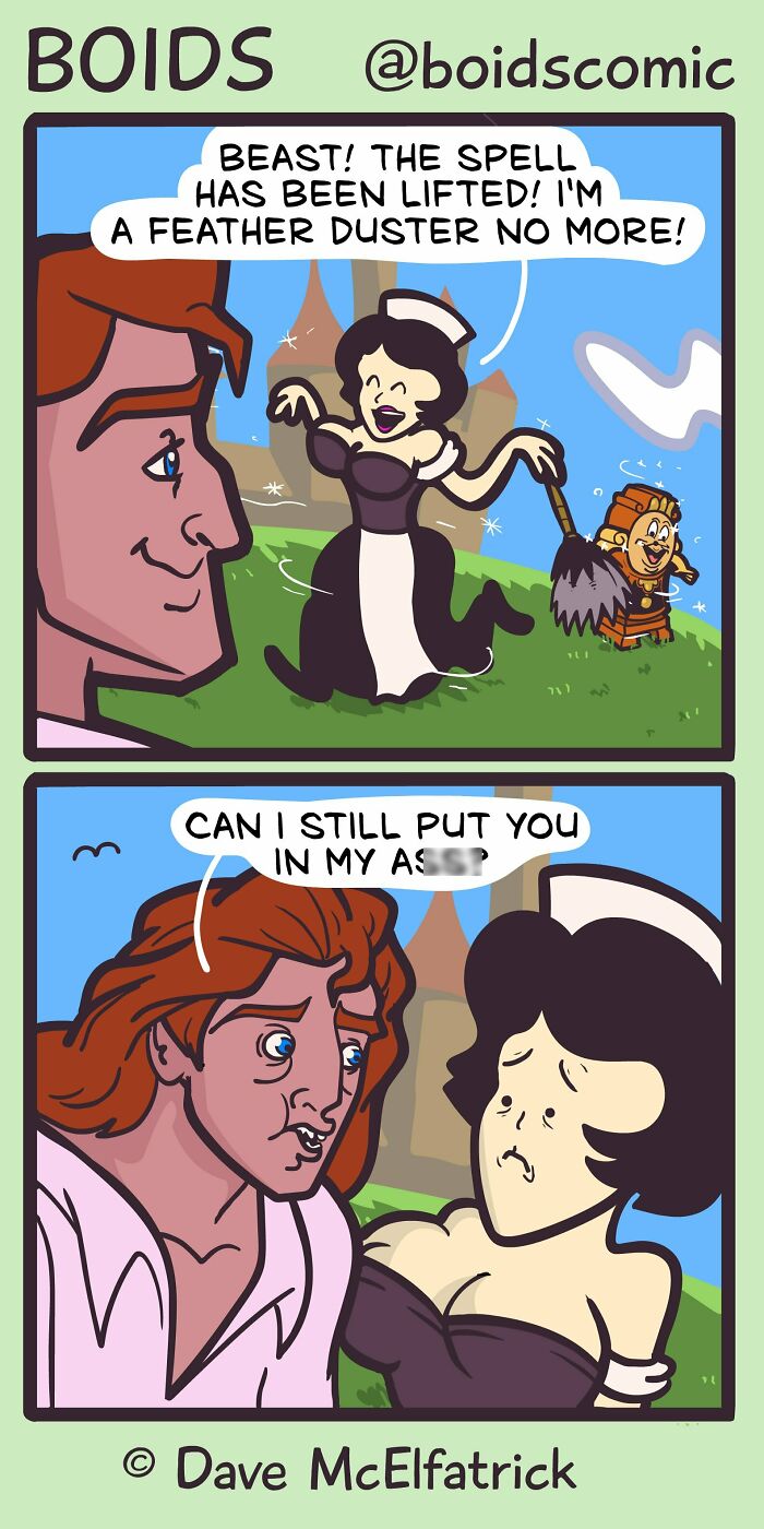 37 Dark And Ironic Comics By Dave McElfatrick That Look Cute Until You Read Them