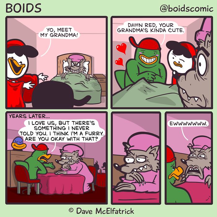 37 Dark And Ironic Comics By Dave McElfatrick That Look Cute Until You Read Them