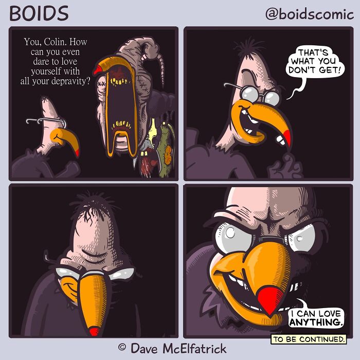 37 Dark And Ironic Comics By Dave McElfatrick That Look Cute Until You Read Them