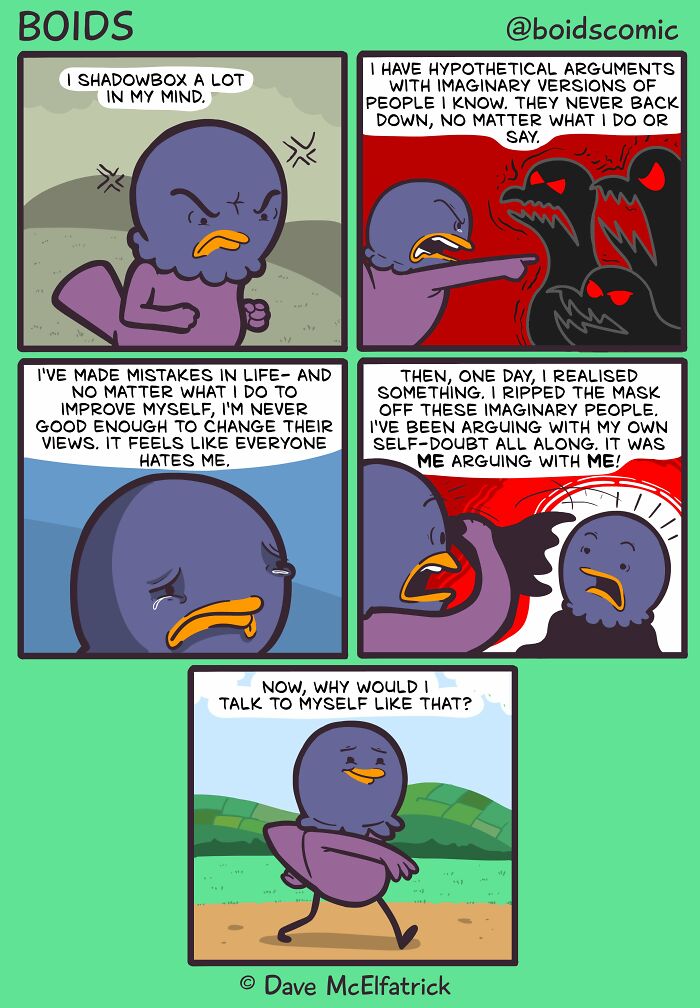 37 Dark And Ironic Comics By Dave McElfatrick That Look Cute Until You Read Them