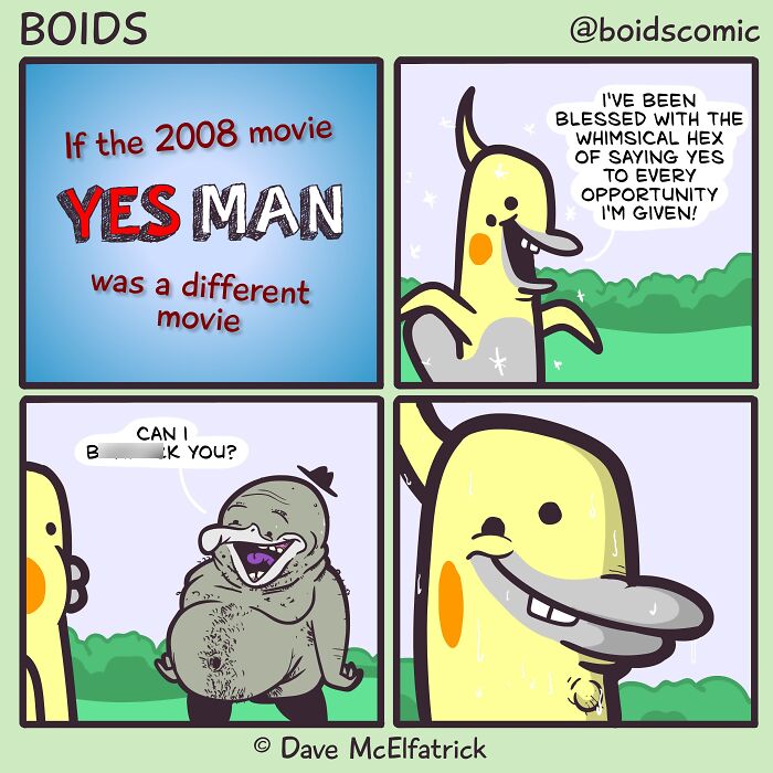 37 Dark And Ironic Comics By Dave McElfatrick That Look Cute Until You Read Them