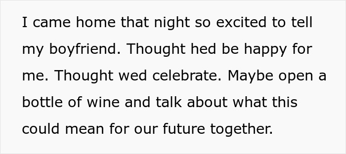 Woman Is Left Stunned After Her BF Admits Her Success Is A Direct Threat To The “Life He Pictured”
