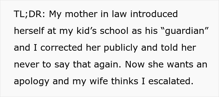 Granny Pretends To Be Kid’s Guardian As “Someone Has To Step Up,” Dad Fumes At Her Toxicity Granny Pretends To Be Kid’s Guardian As “Someone Has To Step Up,” Dad Fumes At Her Toxicity