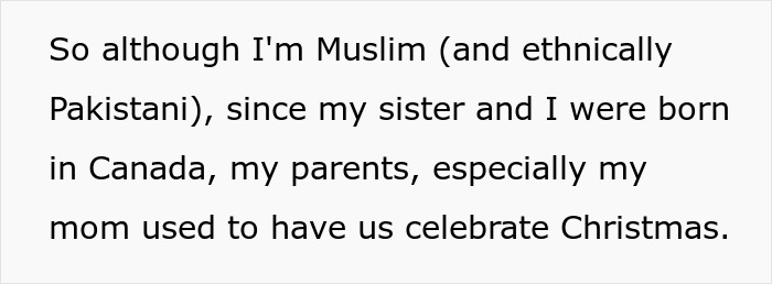 Muslim MIL Melts Down After Seeing Grandson Celebrate Christmas, Accuses DIL Of Erasing Culture
