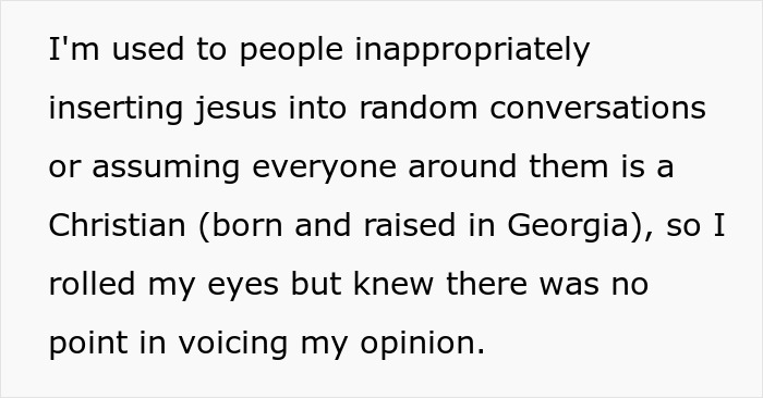 Coworker Won’t Stop Preaching About Jesus During Meetings, Employee Wonders If HR Can Handle Holy Drama Coworker Won’t Stop Preaching About Jesus During Meetings, Employee Wonders If HR Can Handle Holy Drama