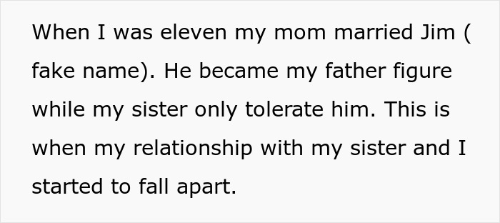Sister Screams Treason When Teen Calls Stepdad Dad, Teen Suggests Therapy Instead Of Screaming Sister Screams Treason When Teen Calls Stepdad Dad, Teen Suggests Therapy Instead Of Screaming