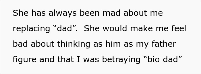 Sister Screams Treason When Teen Calls Stepdad Dad, Teen Suggests Therapy Instead Of Screaming Sister Screams Treason When Teen Calls Stepdad Dad, Teen Suggests Therapy Instead Of Screaming