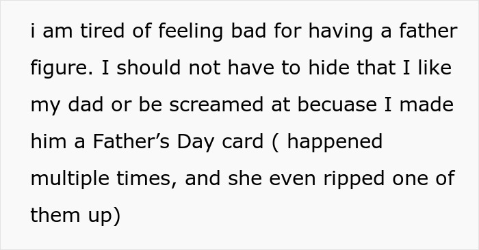 Sister Screams Treason When Teen Calls Stepdad Dad, Teen Suggests Therapy Instead Of Screaming Sister Screams Treason When Teen Calls Stepdad Dad, Teen Suggests Therapy Instead Of Screaming
