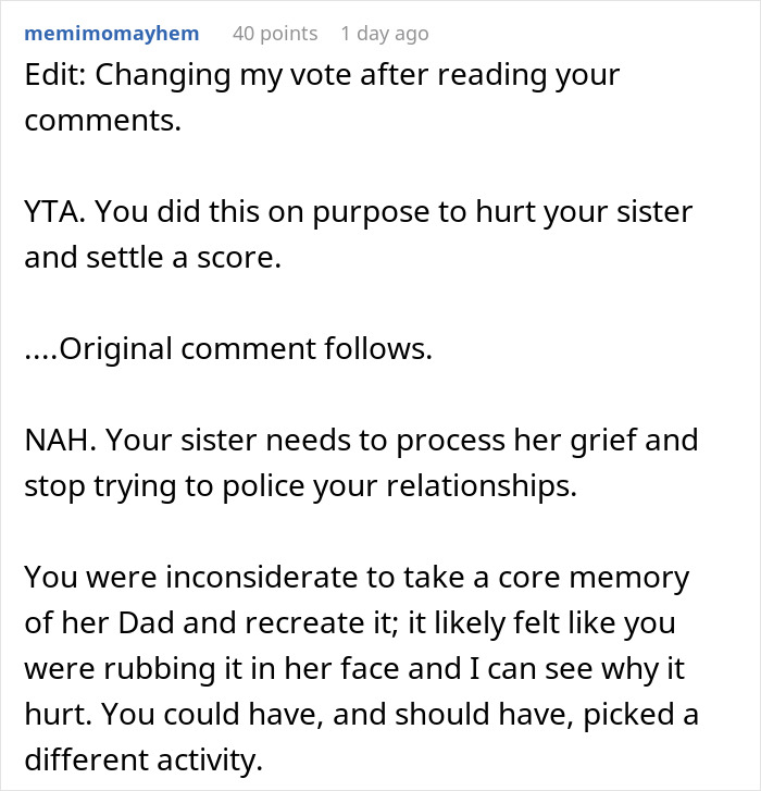Sister Screams Treason When Teen Calls Stepdad Dad, Teen Suggests Therapy Instead Of Screaming Sister Screams Treason When Teen Calls Stepdad Dad, Teen Suggests Therapy Instead Of Screaming