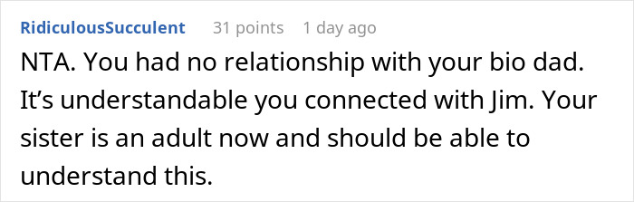 Sister Screams Treason When Teen Calls Stepdad Dad, Teen Suggests Therapy Instead Of Screaming Sister Screams Treason When Teen Calls Stepdad Dad, Teen Suggests Therapy Instead Of Screaming